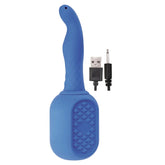 VIBRATING DOUCHE-BLUE